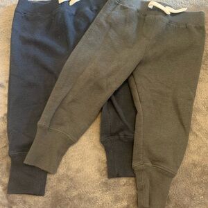 Joe Fresh Kids' Charcoal and Black Joggers
